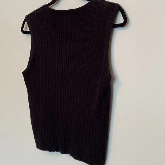 Splendor! Small Navy Vest - Picture 3 of 3